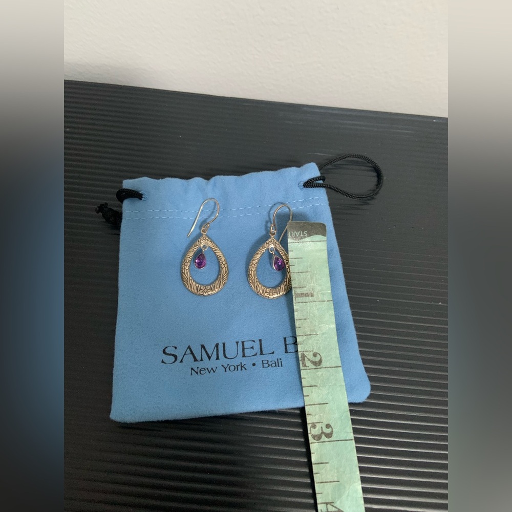 Samuel B sterling earrings. - Picture 4 of 4